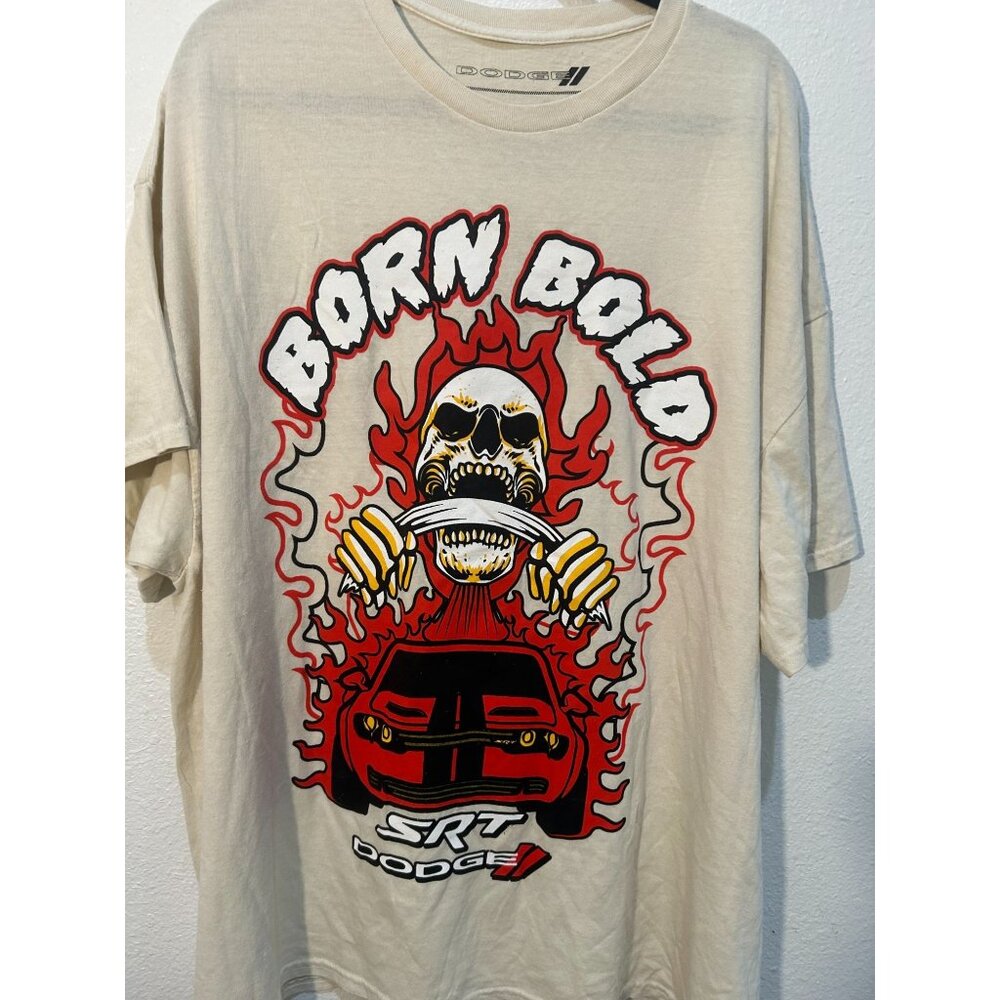 NEW Born Bold Dodge SRT Tee Shirt, Size XL